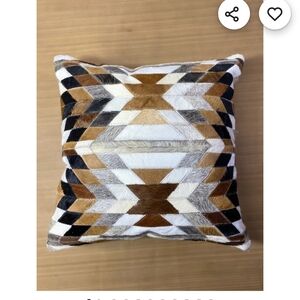 100 % Natural Cowhide Luxurious Hair On Cushion/ Pillow Cover cowhide Cushion Co